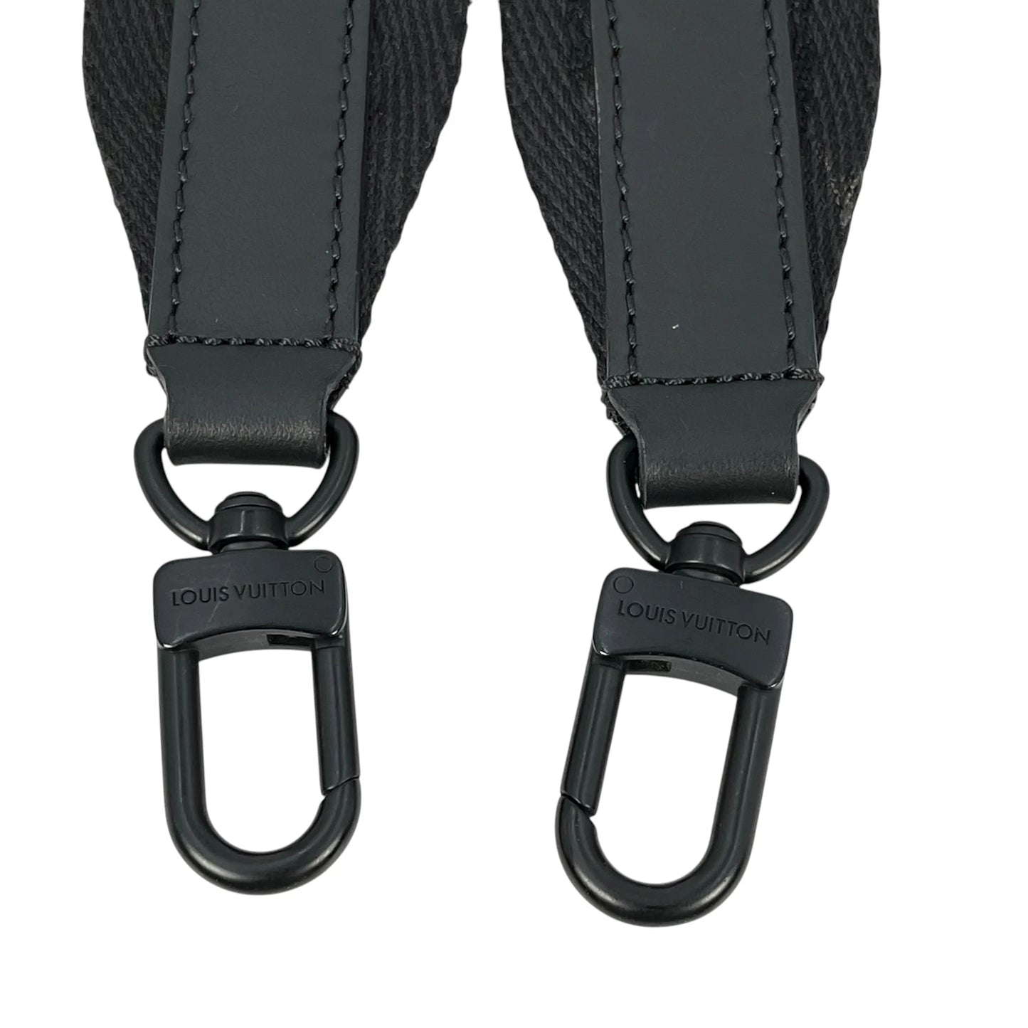 LOUIS VUITTON Alpha Wearable Monogram Eclipse Shoulder Bag - Black 