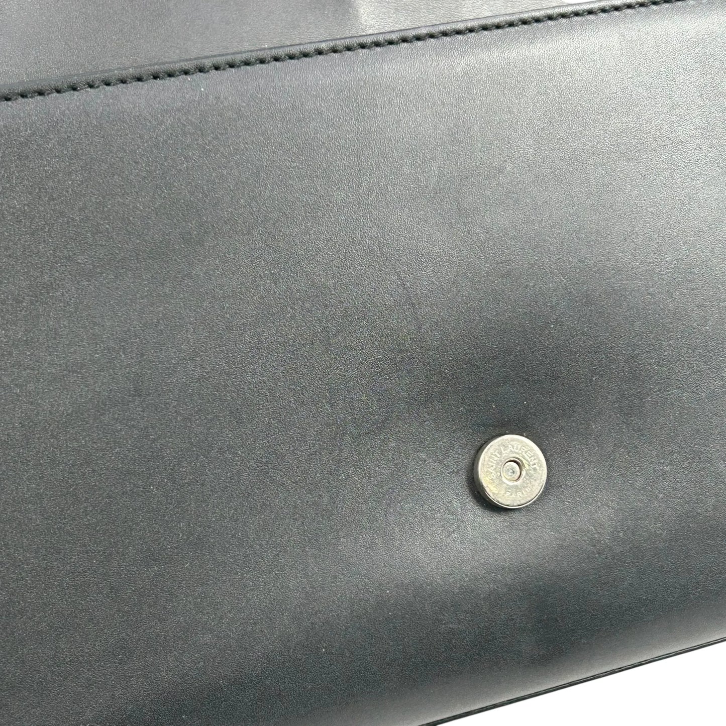 Saint Laurent ケイト タッセル ミディアム レザー チェーンショルダーバッグ - ブラック