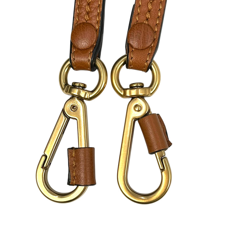 Chloé ナイル レザー ブレスレットバッグ ハンドバッグ ショルダーバッグ - ブラウン