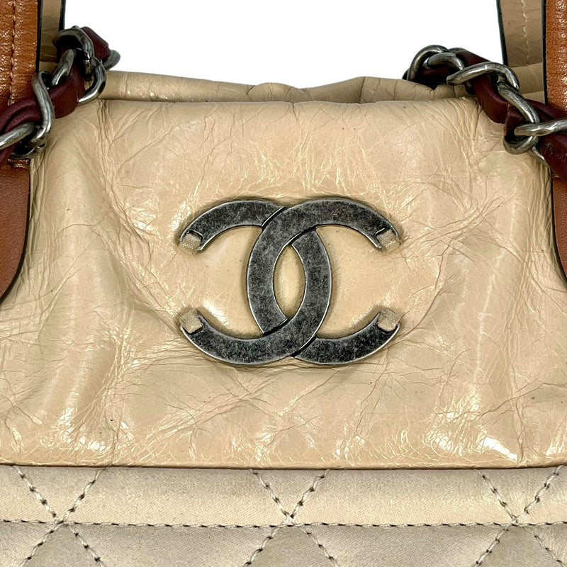 CHANEL IN THE MIX Handbag/Shoulder Bag - Beige 