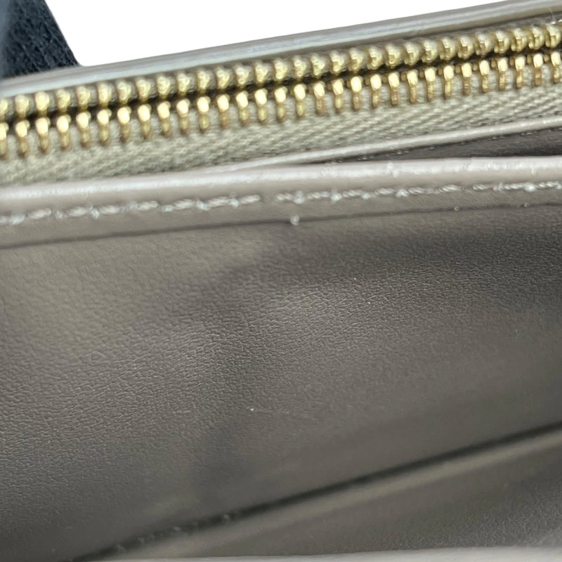 CELINE Large Flap Long Wallet - Gray 
