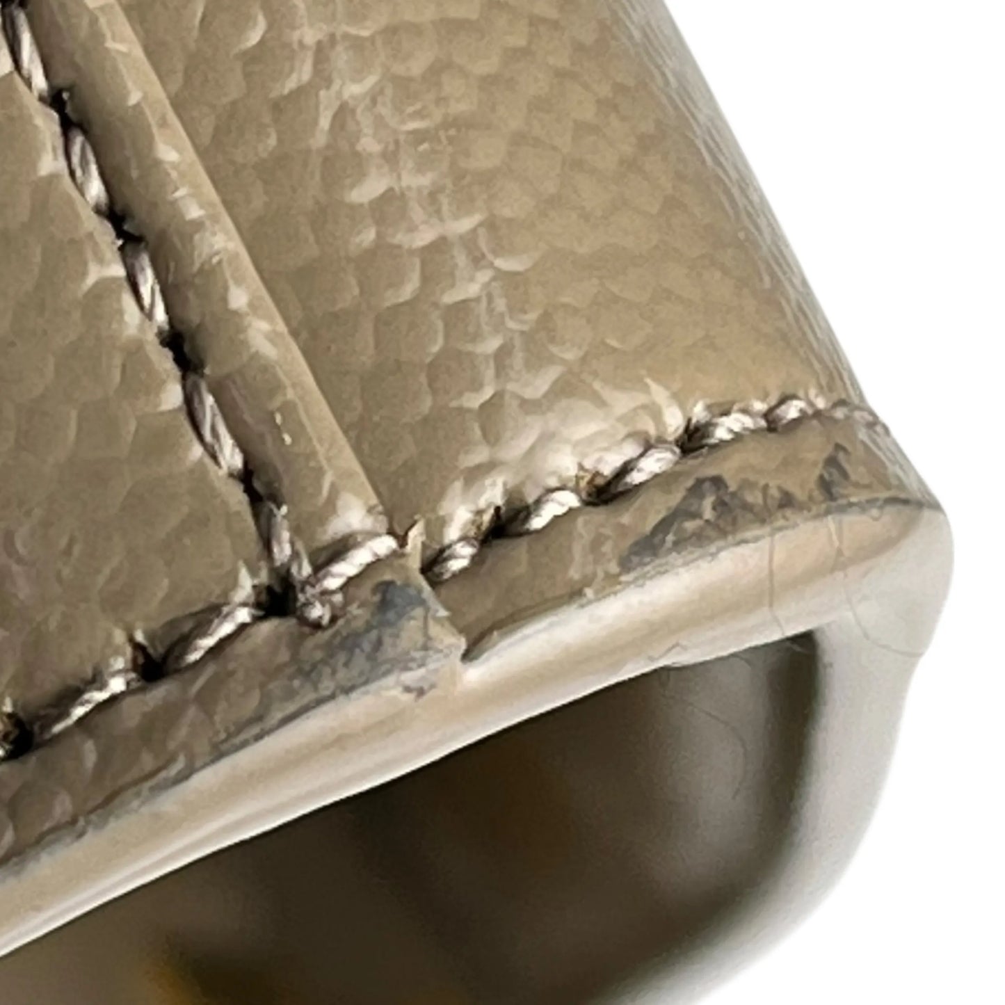 Saint Laurent Cassandra Top Handbag/Shoulder Bag - Beige 