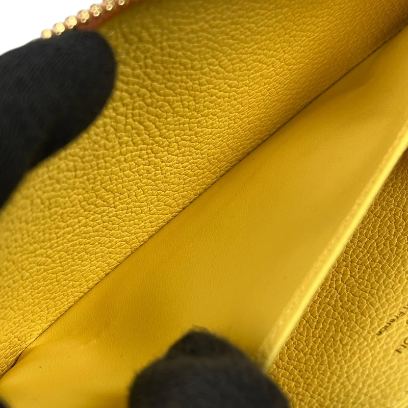 Louis Vuitton Monogram Empreinte Zippy Long Wallet - Pink 