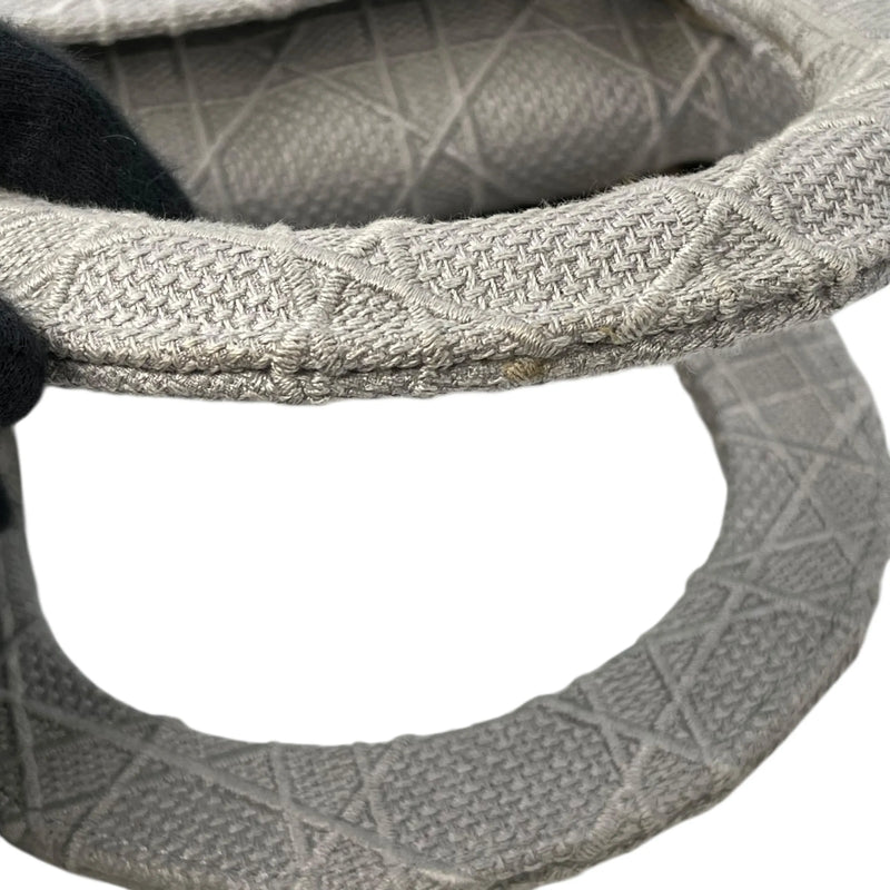 Christian Dior Lady Dior D Lite Hand Bag Shoulder Bag - Gray 