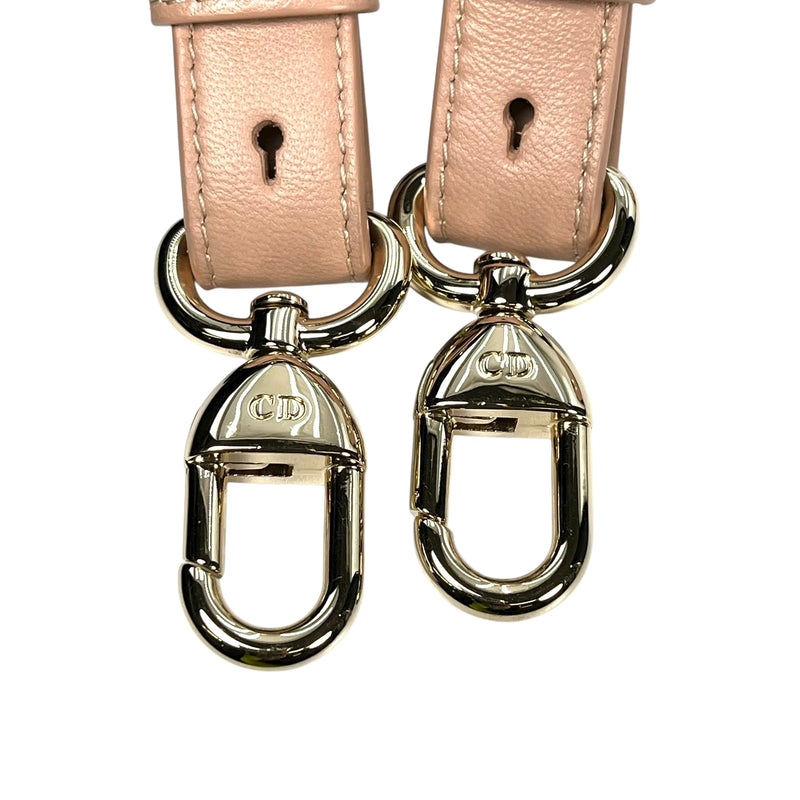 Christian Dior Lady Dior Lambskin Handbag/Shoulder Bag - Pink