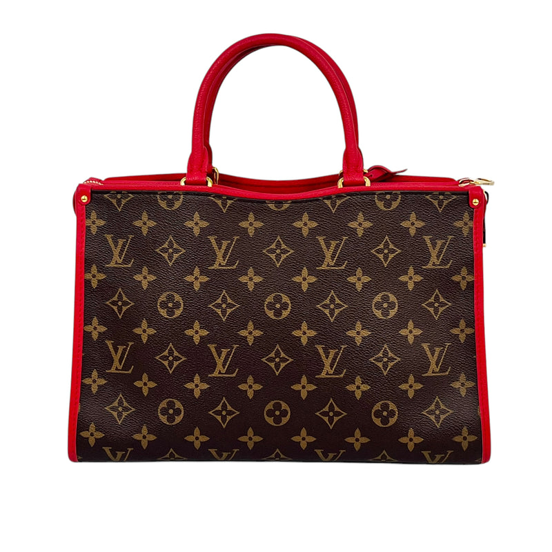 Louis Vuitton Monogram Canvas Popincourt PM Handbag/Shoulder Bag - Red 