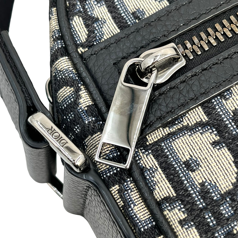 Dior オブリーク トロッター ショルダーバッグ - ブラック