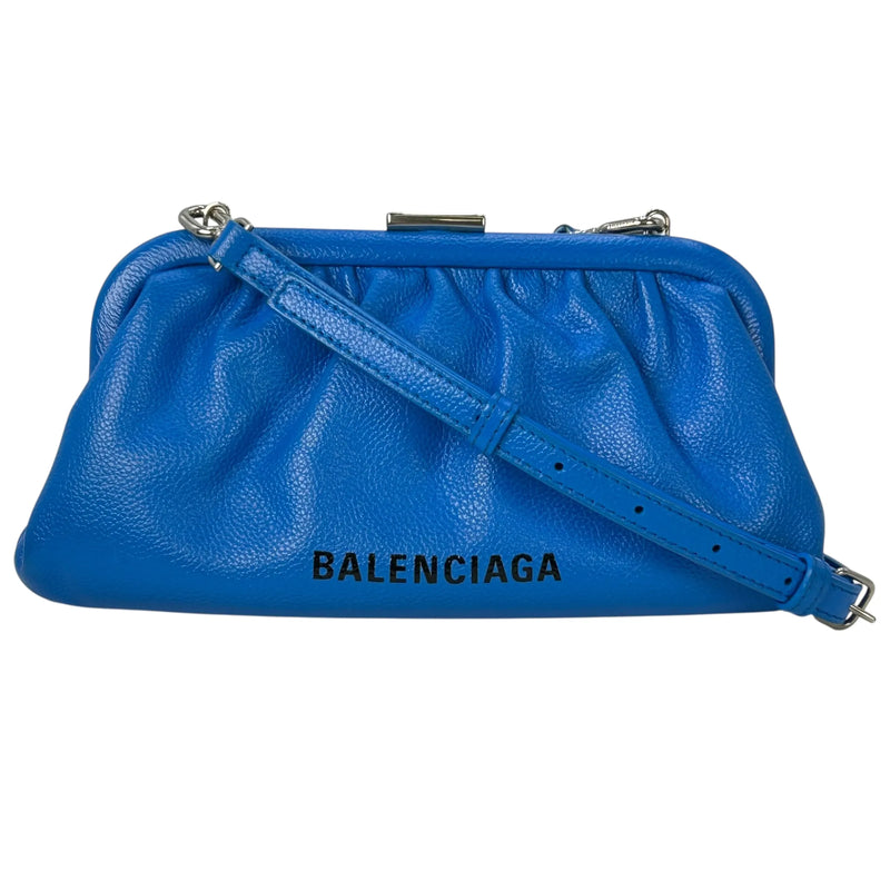 BALENCIAGA クラウド ショルダーバッグ - ブルー