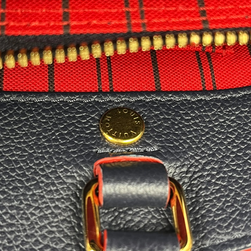 Louis Vuitton Monogram Empreinte Montaigne BB Handbag - Navy 