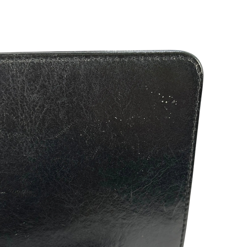 CHANEL Boy Chanel Leather Chain Shoulder Bag - Black 