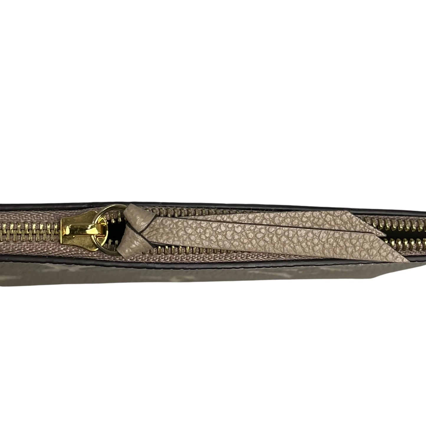 LOUIS VUITTON Pochette Felicie Monogram Empreinte Chain Wallet - Beige 