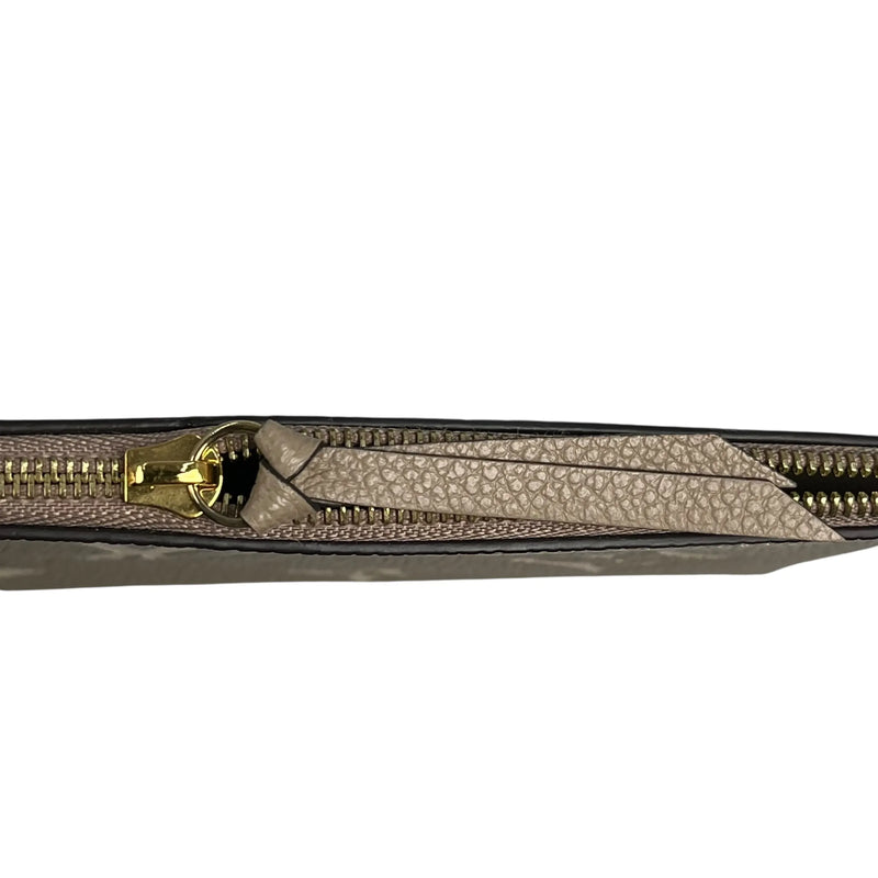 LOUIS VUITTON Pochette Felicie Monogram Empreinte Chain Wallet - Beige 