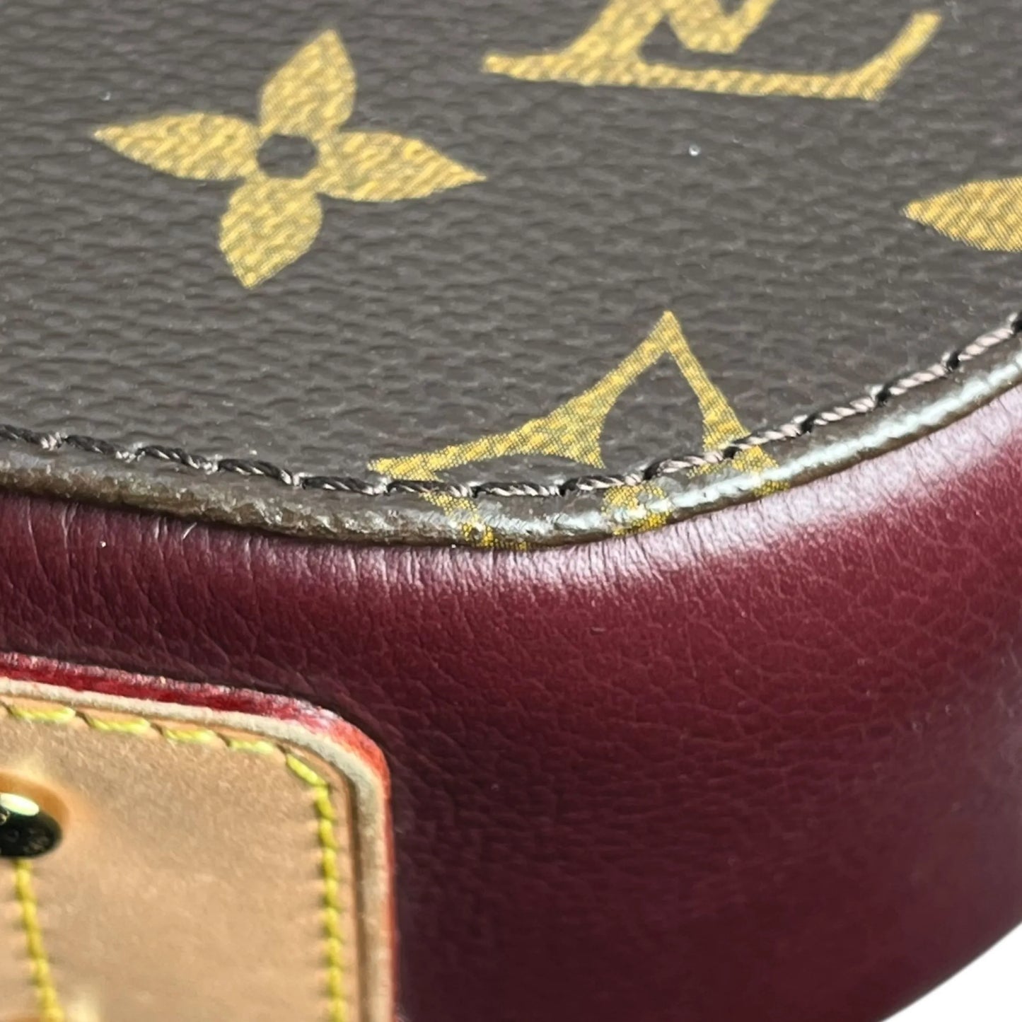 LOUIS VUITTON Monogram Eden PM Handbag/Shoulder Bag - Brown 