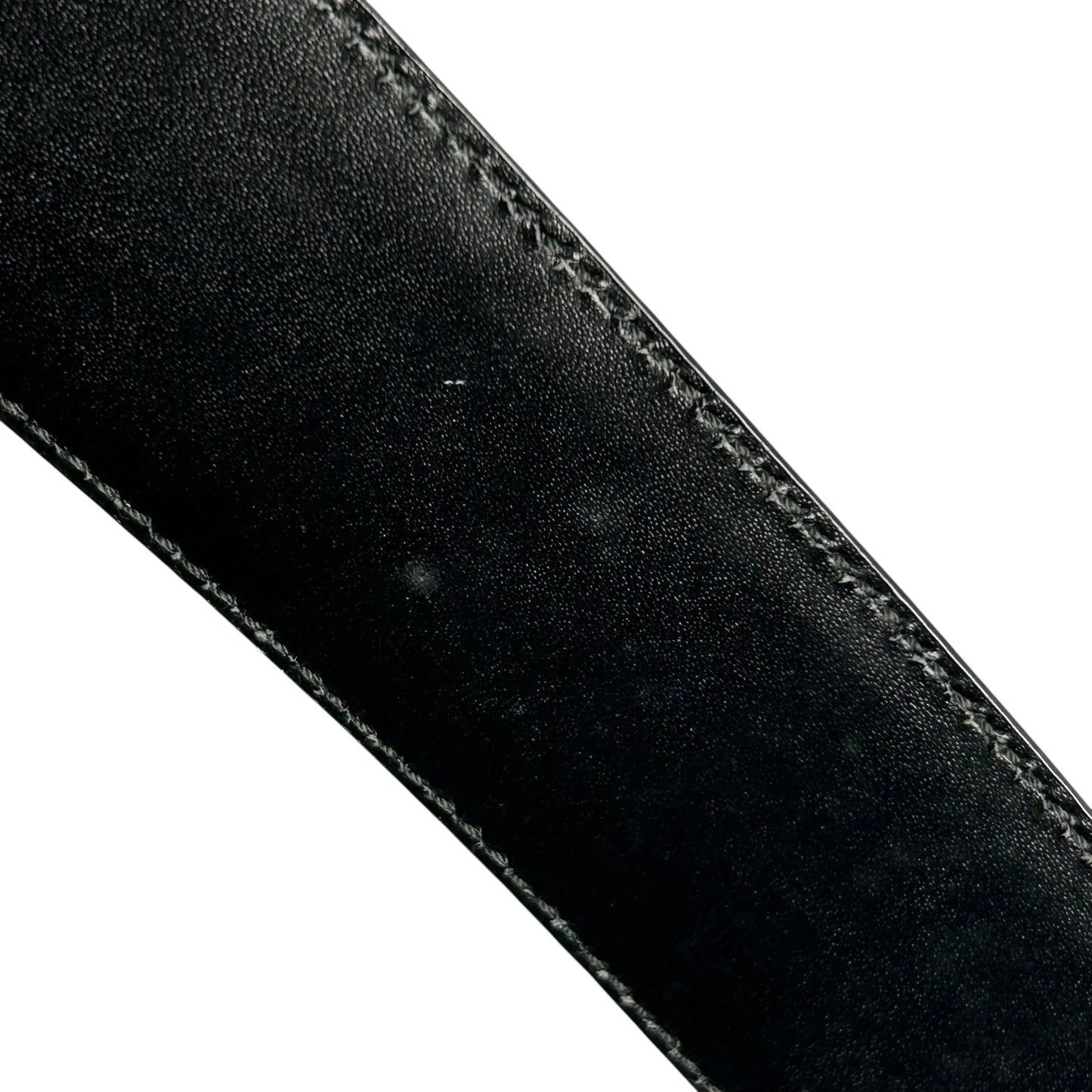 GUCCI グッチシマ GGロゴ レザー ベルト - ブラック