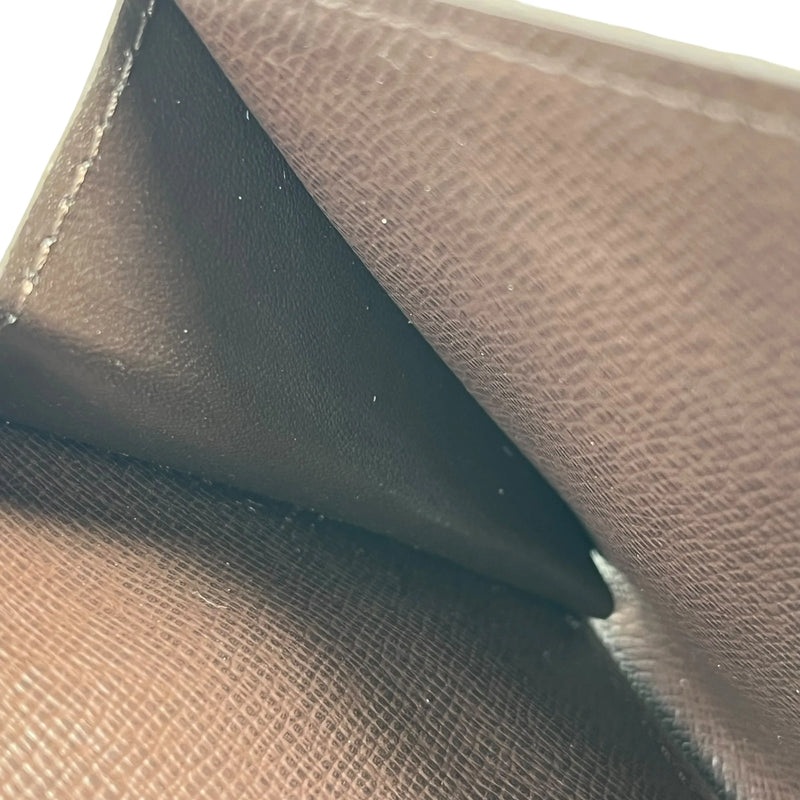 Louis Vuitton Sarah Damier Ebene Portefeuille Long Wallet - Brown 