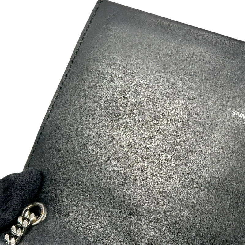 Saint Laurent ケイト タッセル ミディアム レザー チェーンショルダーバッグ - ブラック