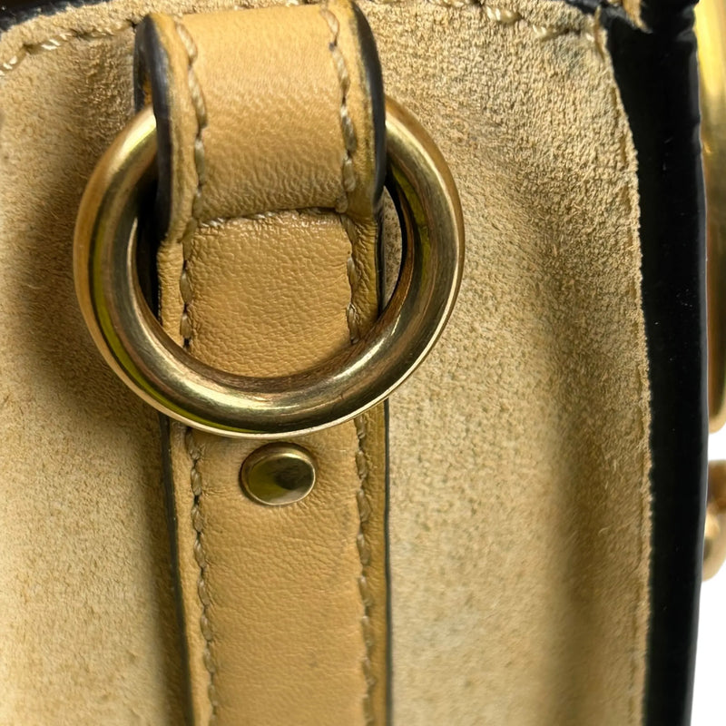 Chloé Nile Small Bracelet Bag Leather Handbag/Shoulder Bag - Beige 