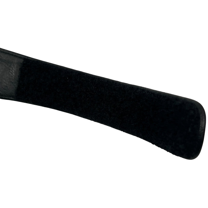 Louis Vuitton Black Leather Sneakers for Men - Black 