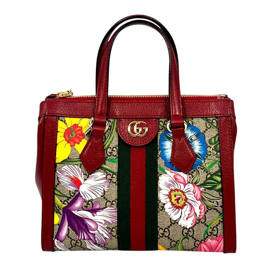 GUCCI Ophidia Handbag Shoulder Bag - Red 