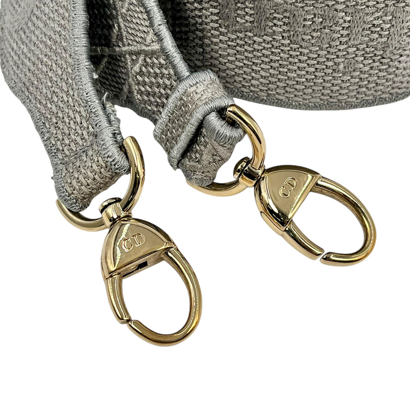 Dior Lady Dee-Lite Handbag/Shoulder Bag - Grey 