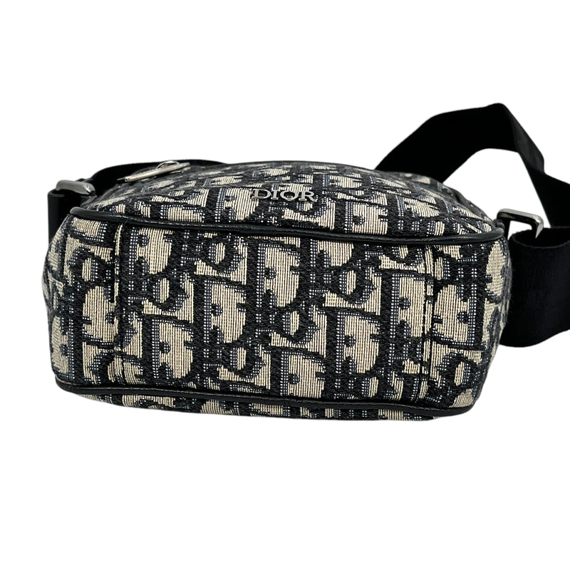 Dior オブリーク トロッター ショルダーバッグ - ブラック