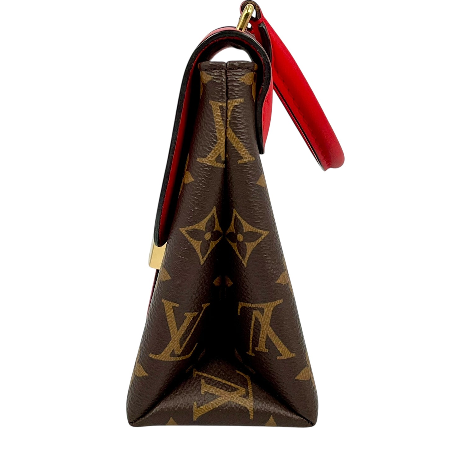 Louis Vuitton Lock BB Handbag Shoulder Bag - Red 