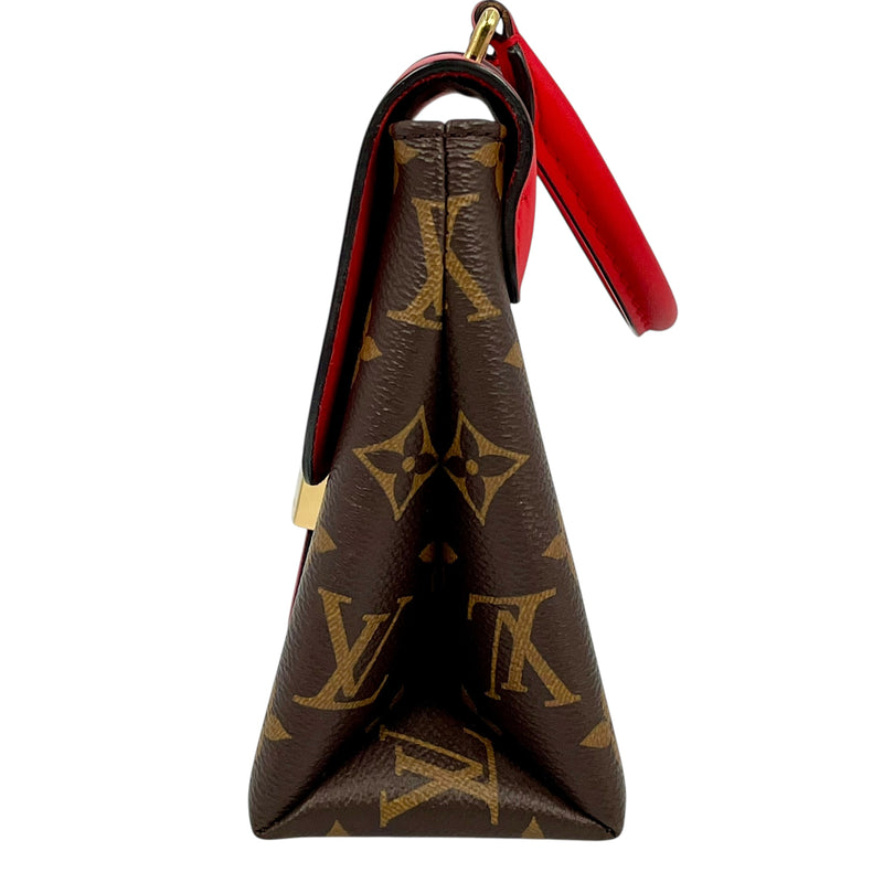 Louis Vuitton Lock BB Handbag Shoulder Bag - Red 