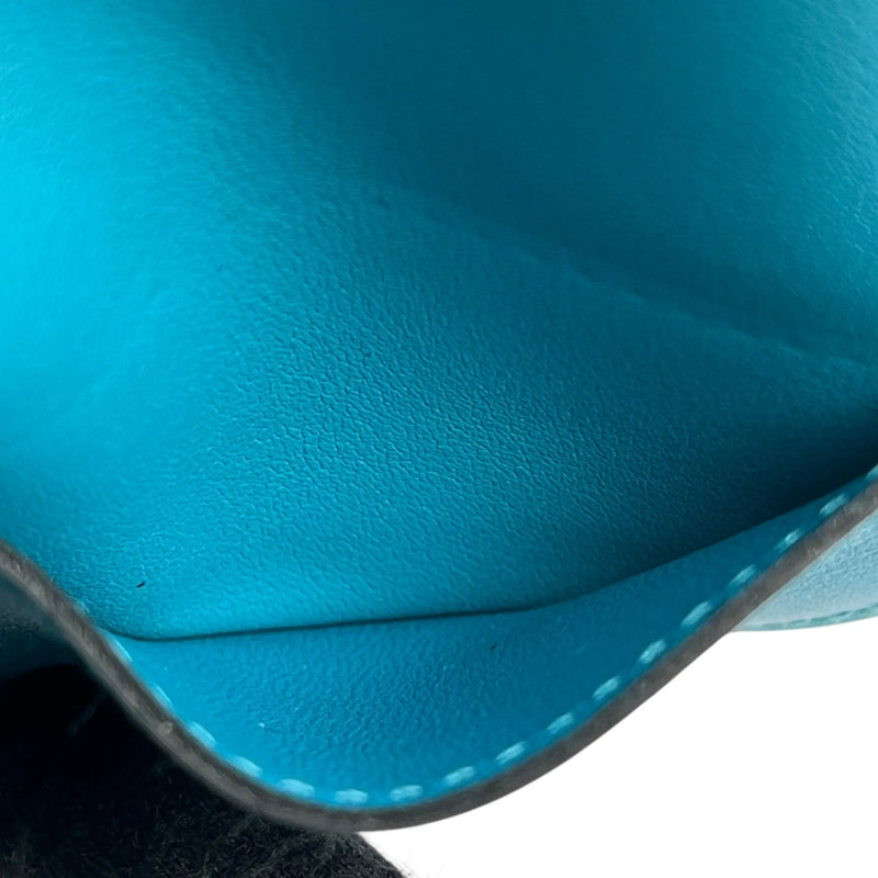 Hermes Dogon GM Bifold Long Wallet - Blue 