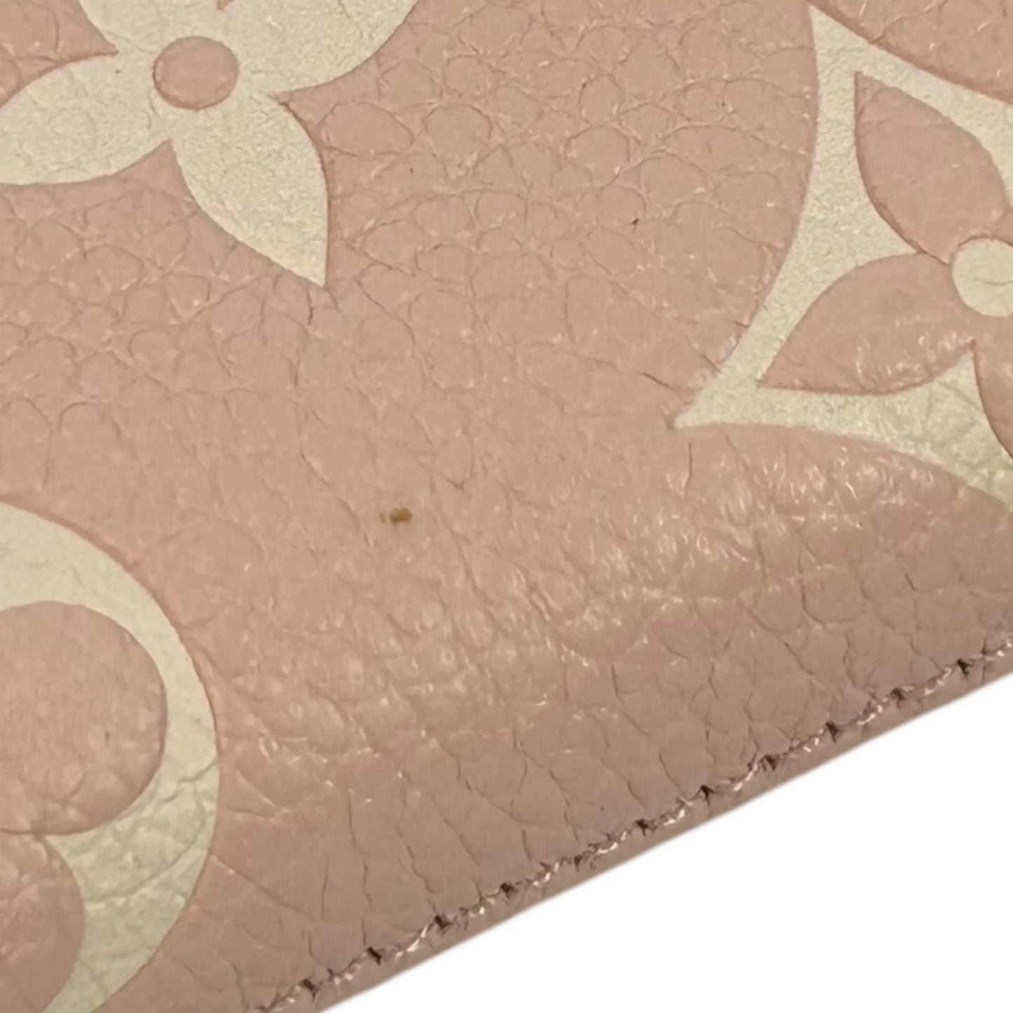 Louis Vuitton Monogram Empreinte Zippy Long Wallet - Pink 
