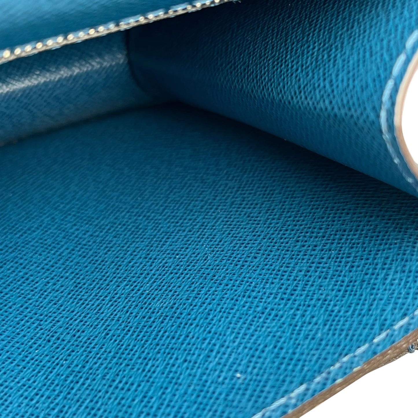 Louis Vuitton Epi Leather Monceau BB Handbag - Blue 