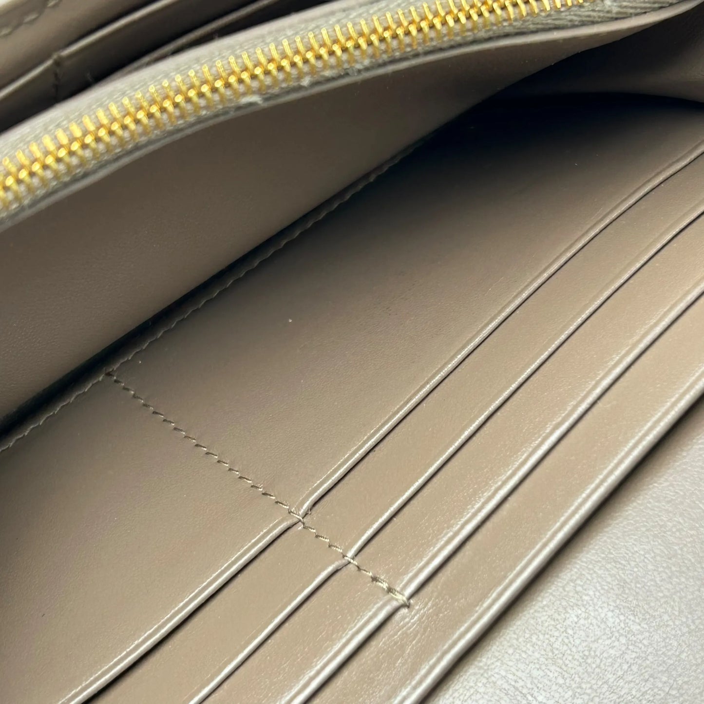 Bottega Veneta Intrecciato Flap Continental Long Wallet - Brown 