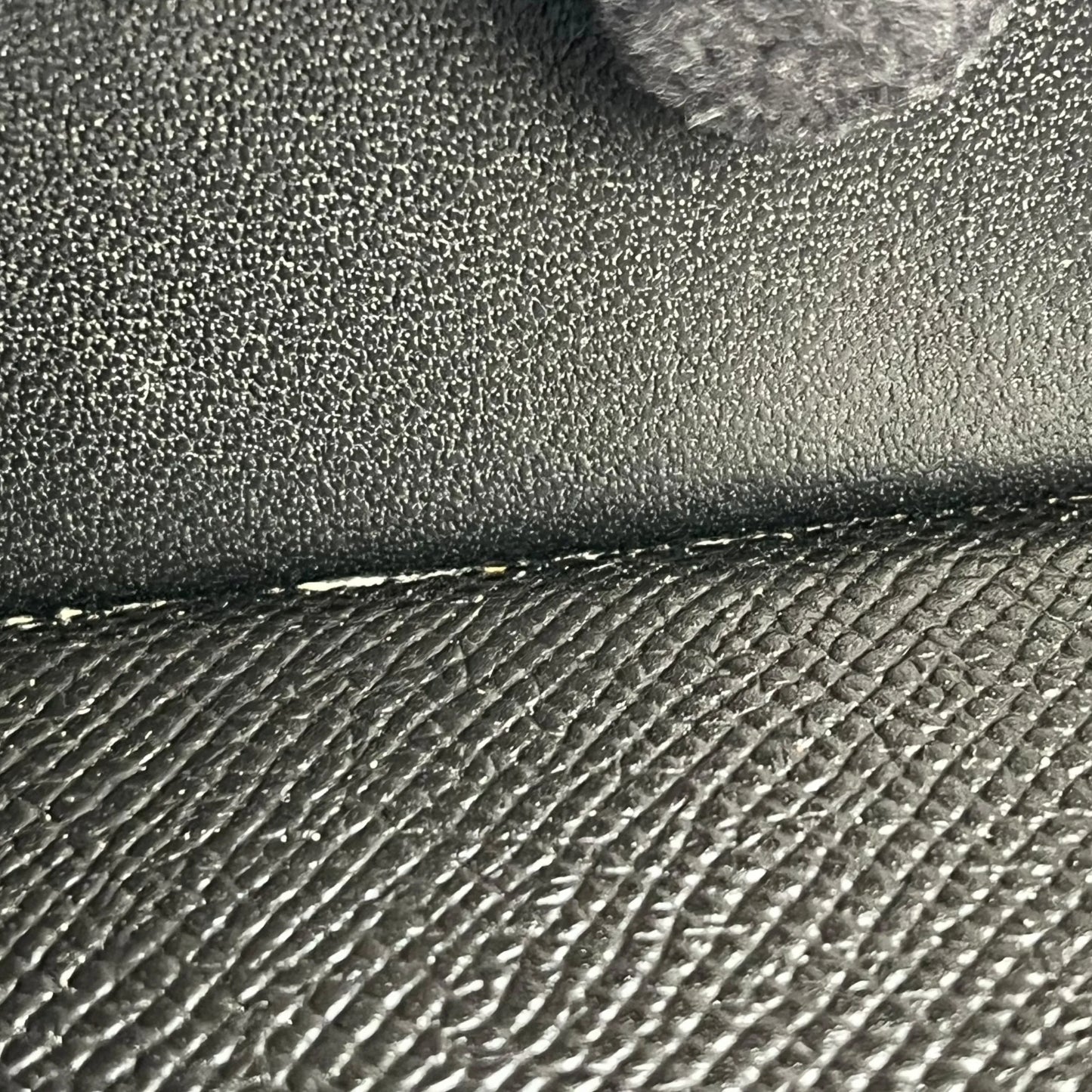 HERMES Bearn Souffle Epsom Leather Long Wallet (2014) - Black (R Stamp) 