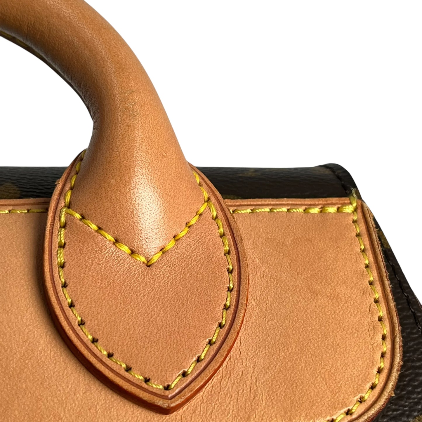 LOUIS VUITTON Monogram Eden PM Handbag/Shoulder Bag - Brown 