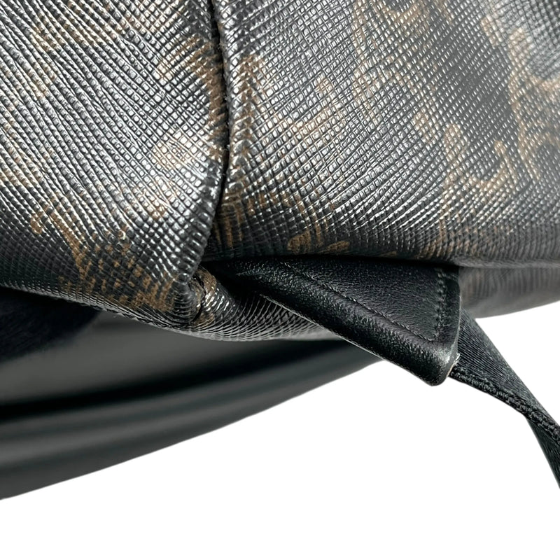 CELINE Triomphe Canvas Medium Backpack - Dark Brown 