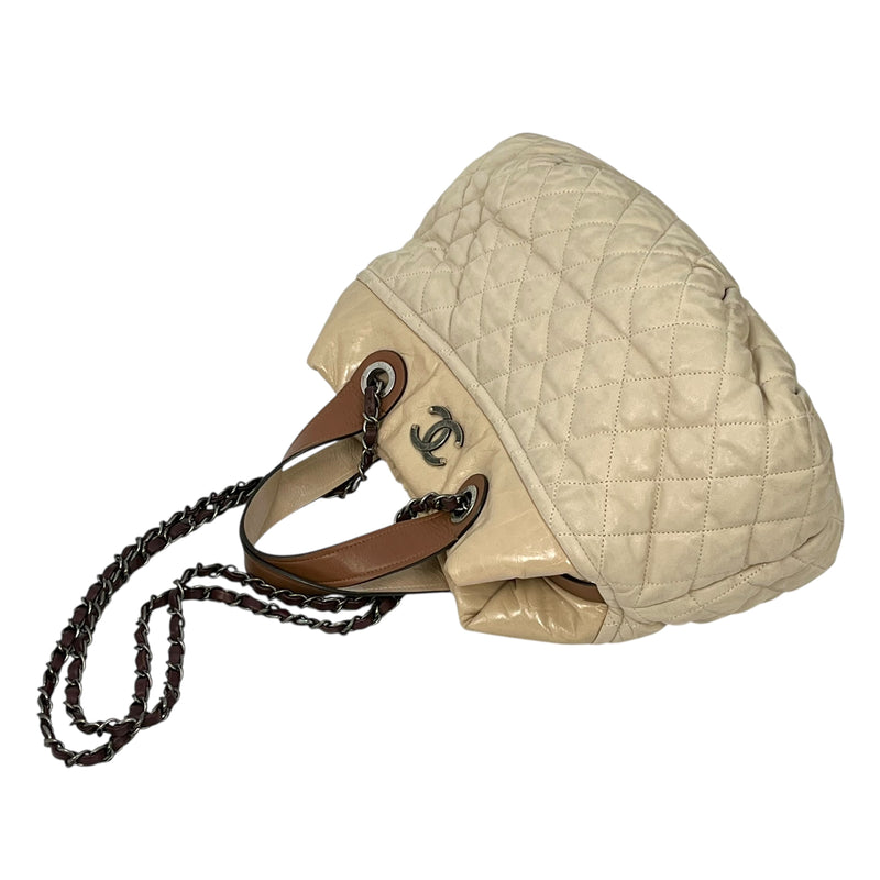 CHANEL IN THE MIX Handbag/Shoulder Bag - Beige 