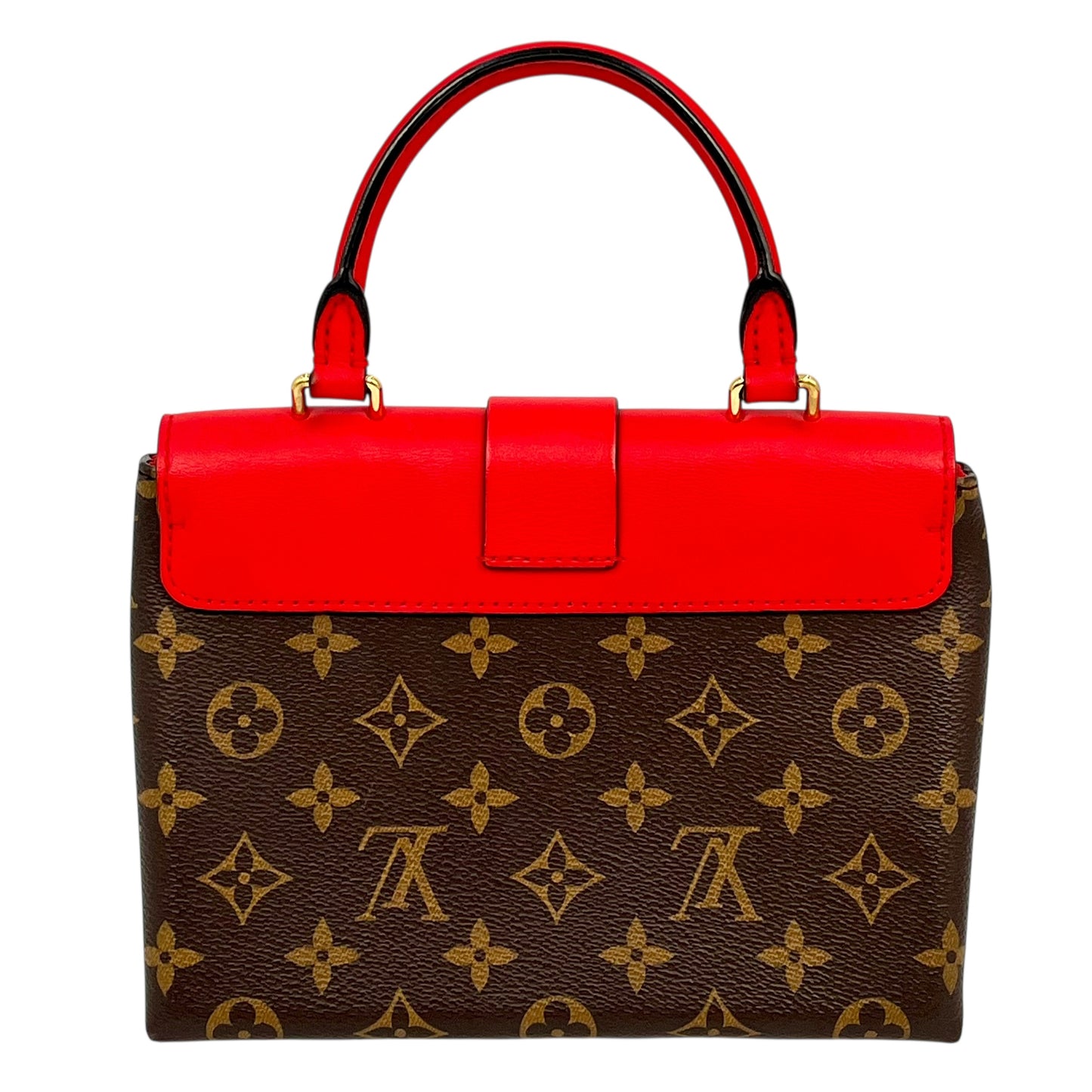 Louis Vuitton Lock BB Handbag Shoulder Bag - Red 