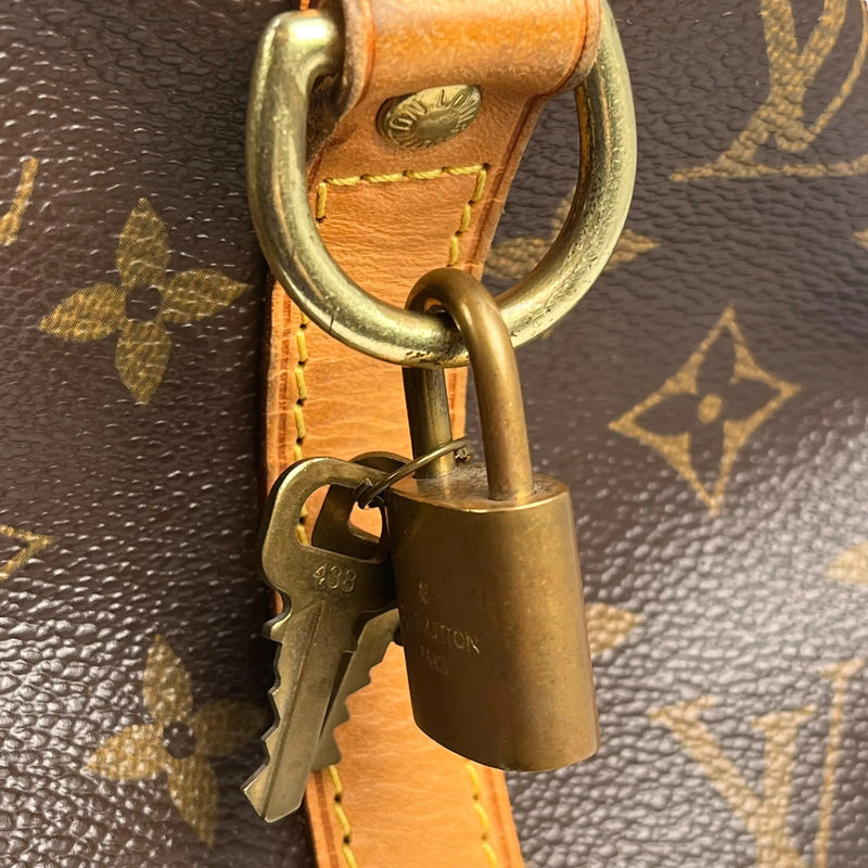 Louis Vuitton モノグラムキャンバス スピーディ 30 バンドリエール ハンドバッグ ショッピング - ブラウン