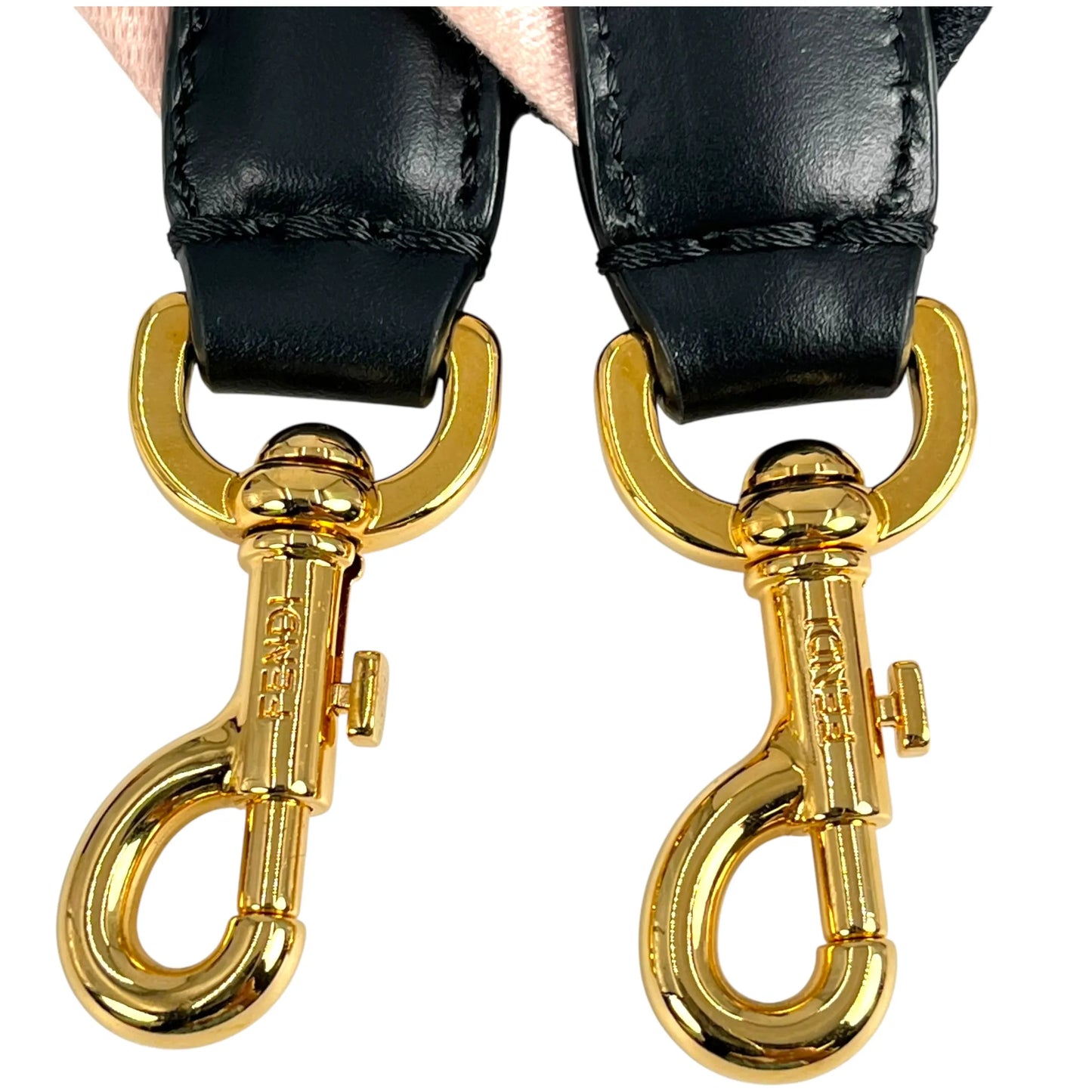 FENDI By the Way Medium Canvas and Leather Handbag - Pink 