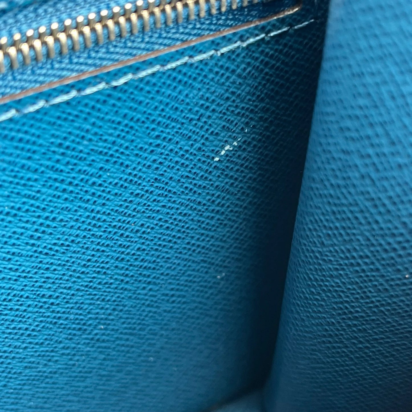 Louis Vuitton Epi Leather Monceau BB Handbag - Blue 