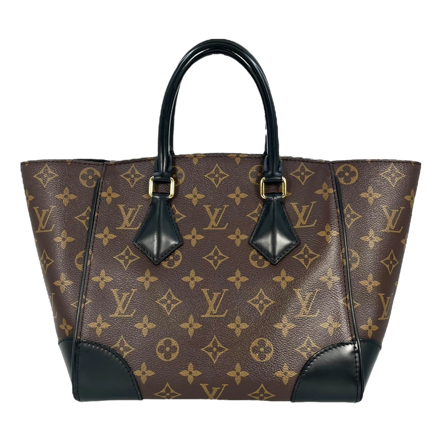 Louis Vuitton フェニックス PM モノグラム キャンバス ハンドバッグ - ブラウン × ブラック