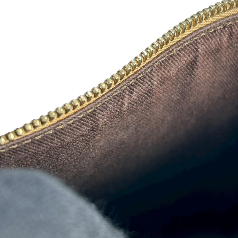 Celine Macadam PVC Canvas One-Shoulder Bag - Brown 