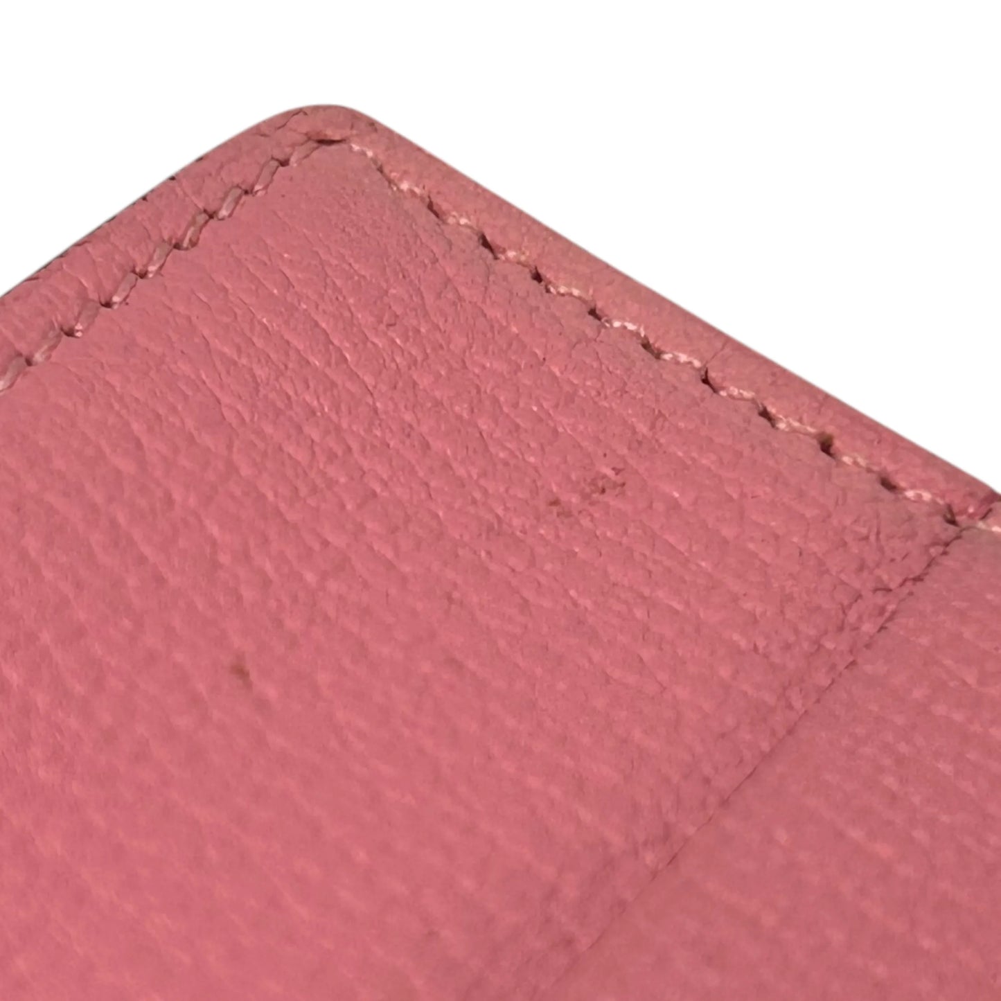 HERMES ベアン スフレ レザー □R刻印(2014年製)  ロングウォレット - ピンク