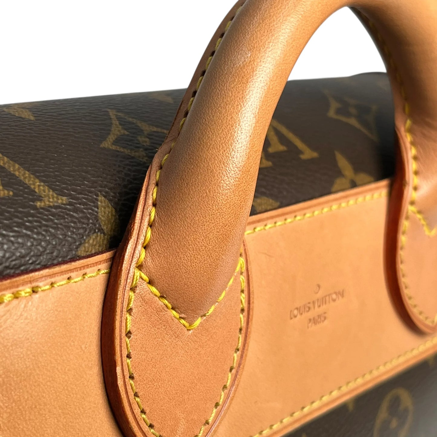 LOUIS VUITTON Monogram Eden PM Handbag/Shoulder Bag - Brown 