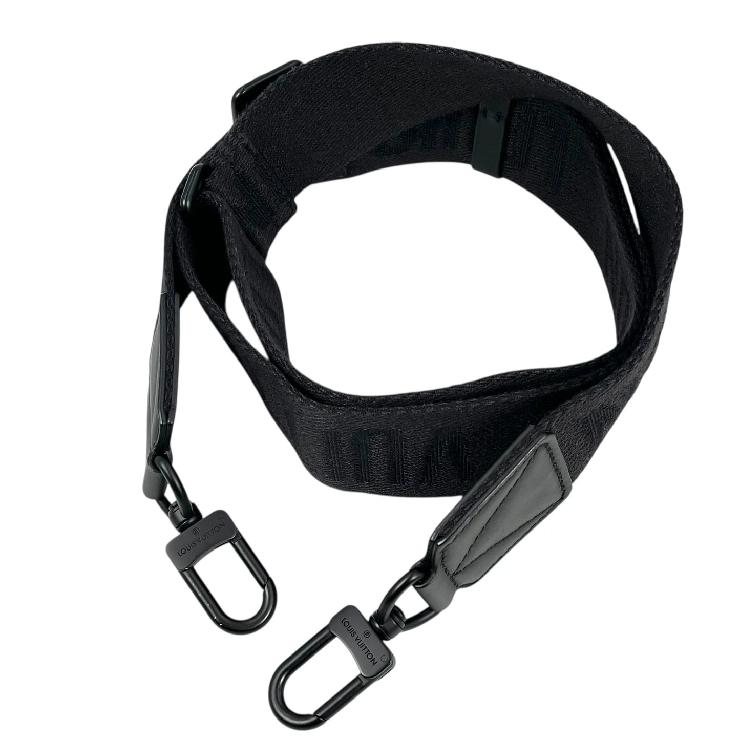 Louis Vuitton Takeoff Messenger PM Calfskin Shoulder Bag - Black 