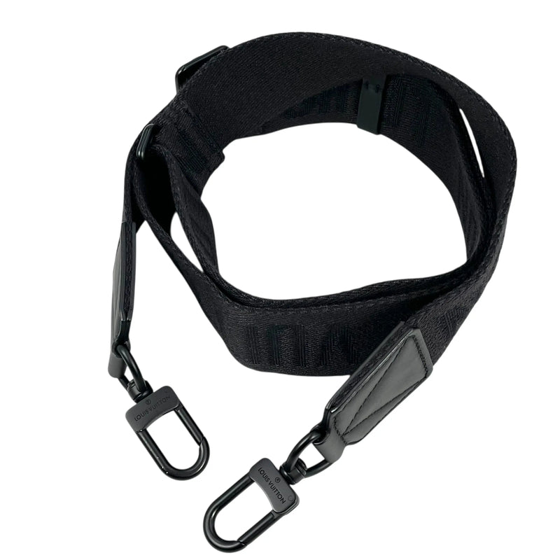 Louis Vuitton Takeoff Messenger PM Calfskin Shoulder Bag - Black 