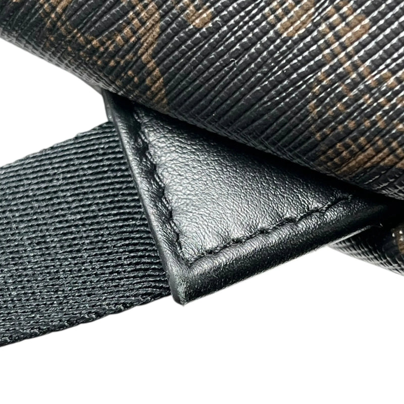 CELINE Triomphe Canvas Medium Backpack - Dark Brown 