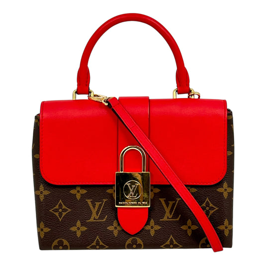 Louis Vuitton Lock BB Handbag Shoulder Bag - Red 