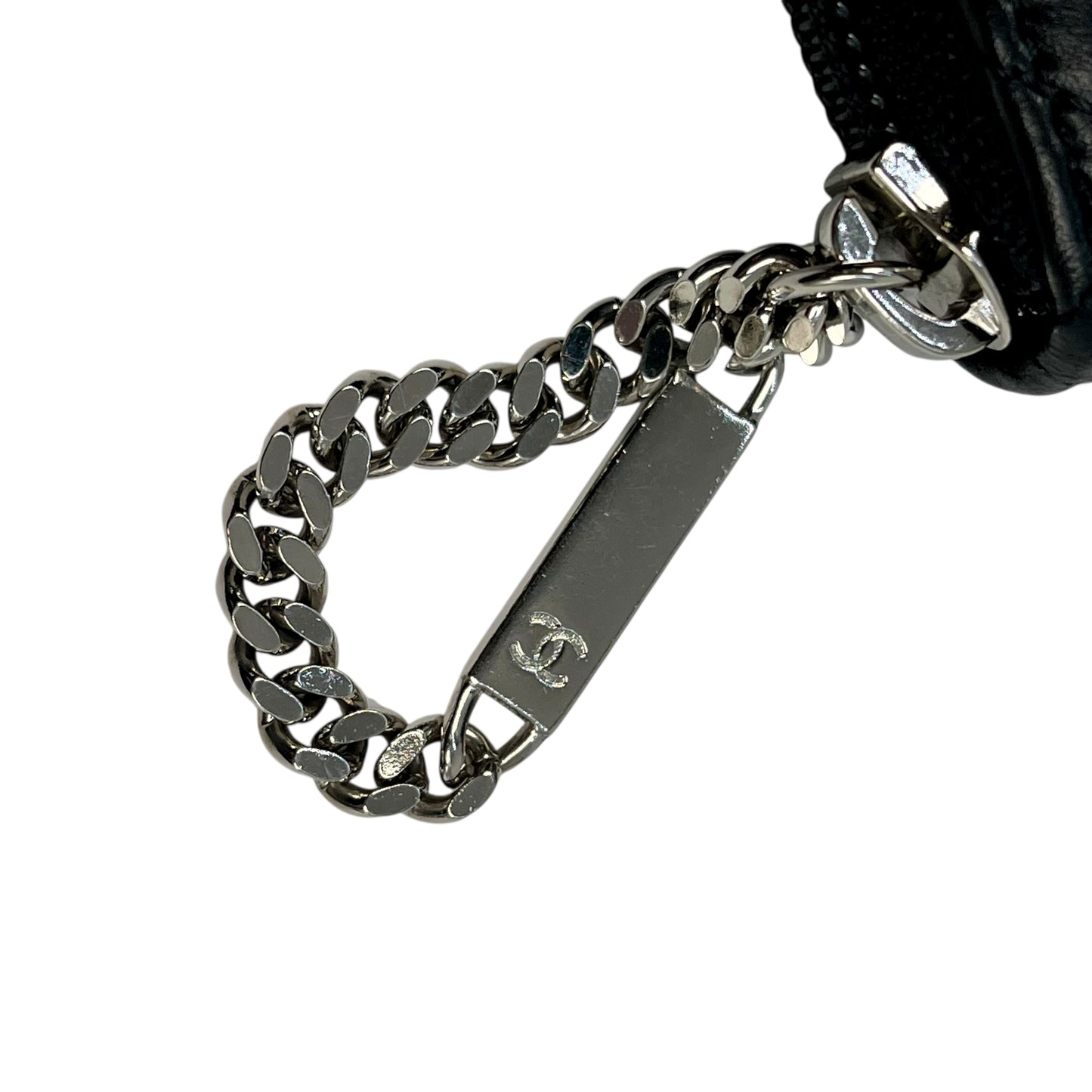 CHANEL Cambon Calfskin Long Wallet - Black 