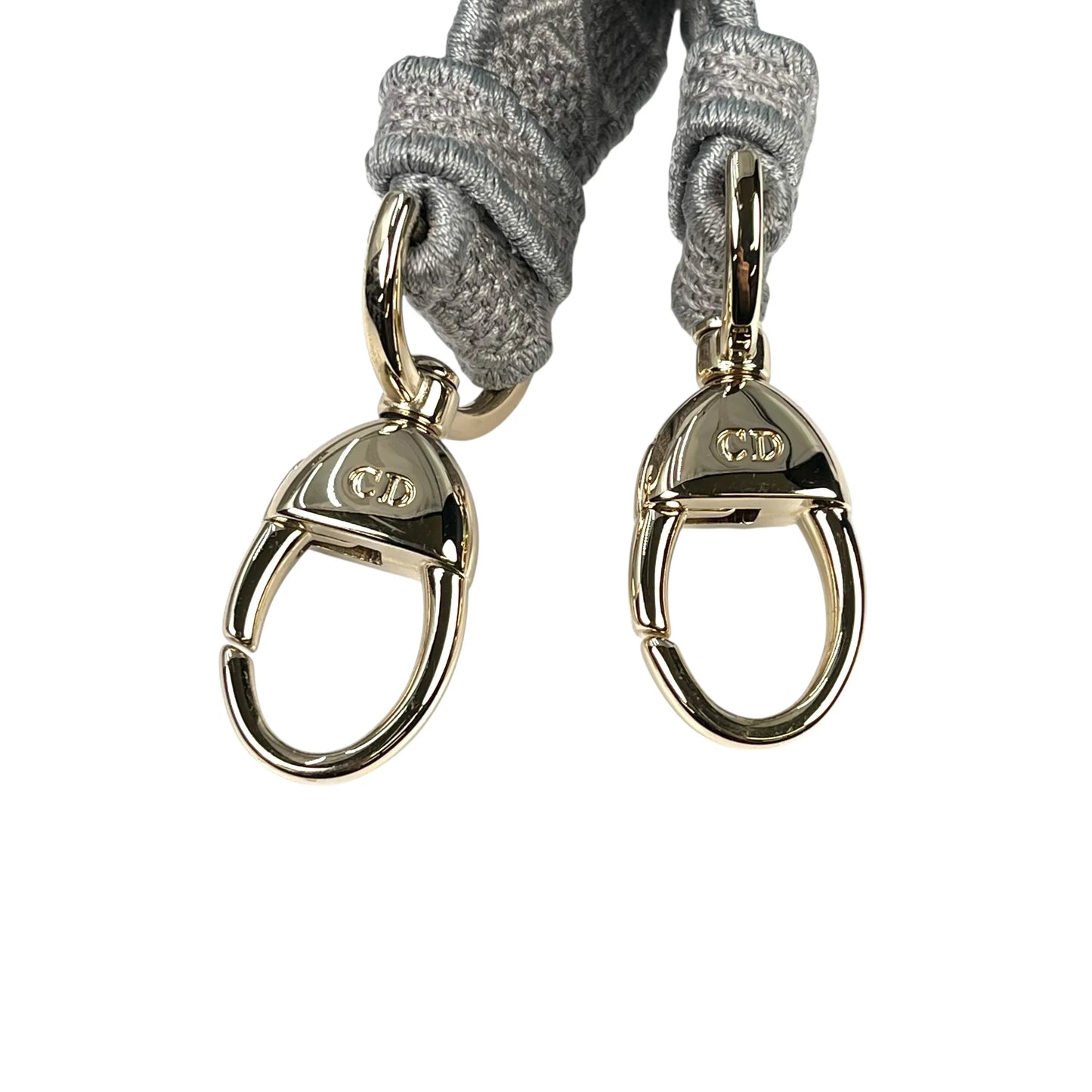 Christian Dior Lady Dior D Lite Hand Bag Shoulder Bag - Gray 