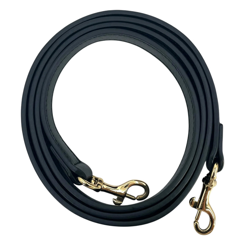 SAINT LAURENT ベイビーカバス レザー ハンドバッグ ショルダーバッグ - ブラック